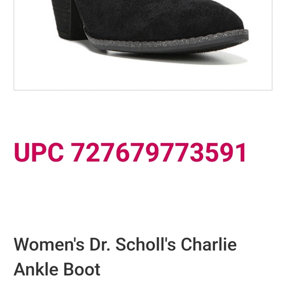 New Women's Leather Memory Foam Cool Fit Ankle Boots - Dr Scholl's (Charlie) 8.5 - Picture 6 of 6